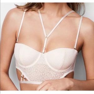 Victoria Secret Ivory Corset Bralette